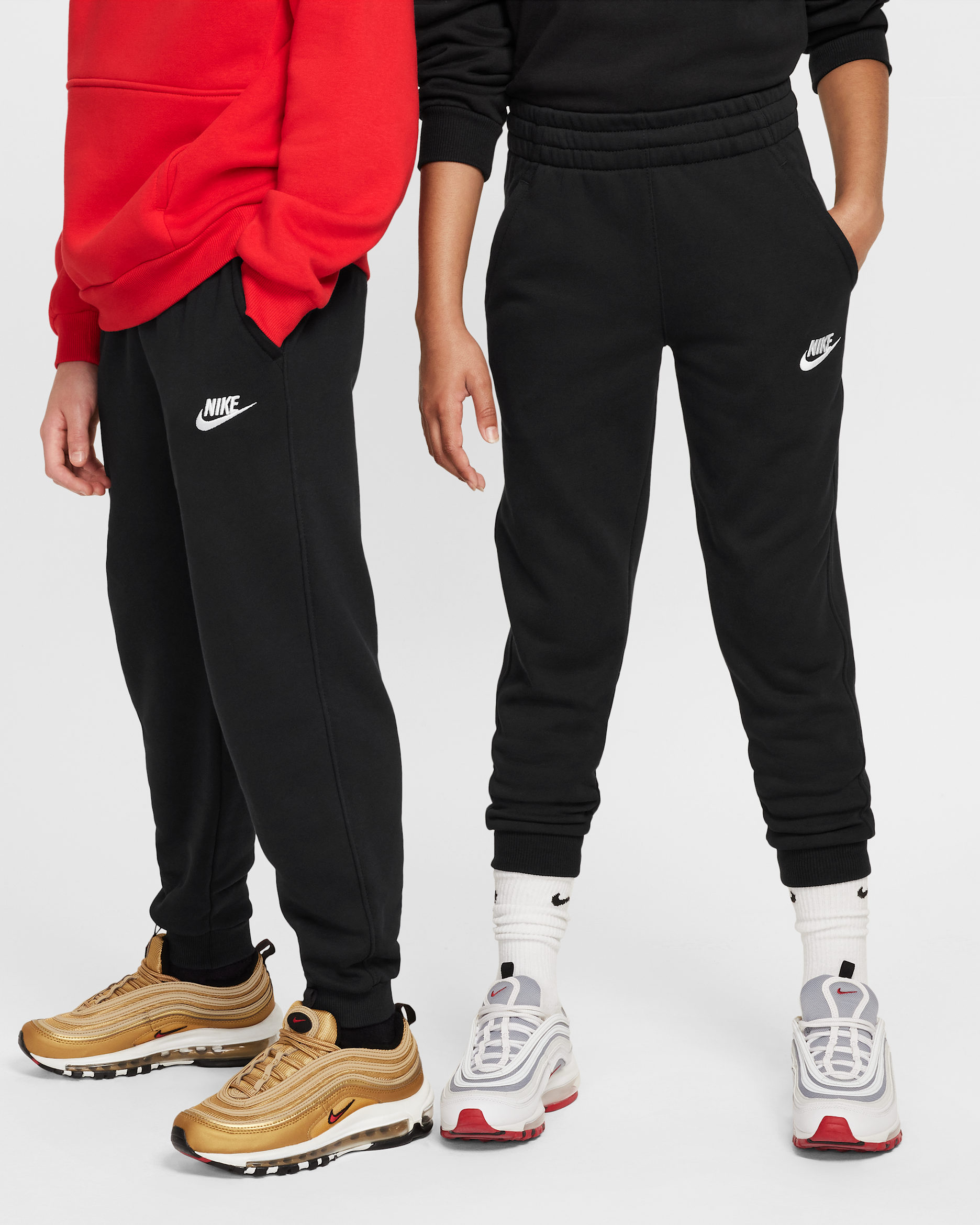 Nike Club Fleece Older Kids' French Terry Joggers. Nike ID